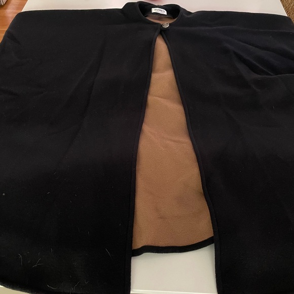 James Peter James Wool and Cashmere Cape OS Great Britain coat cape cloak - Picture 2 of 8